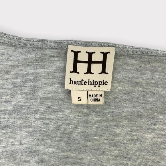 Haute Hippie Surplice Neckline Wrap Dress Size Small - Picture 2 of 6